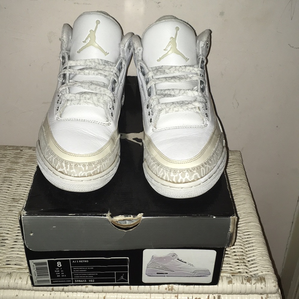 Jordan 3 pure$ beaters